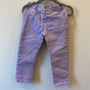 Lilac lavender jeans